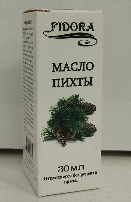 Пихтовое CARE PRODUCTS Fir oil 30ml Fidora