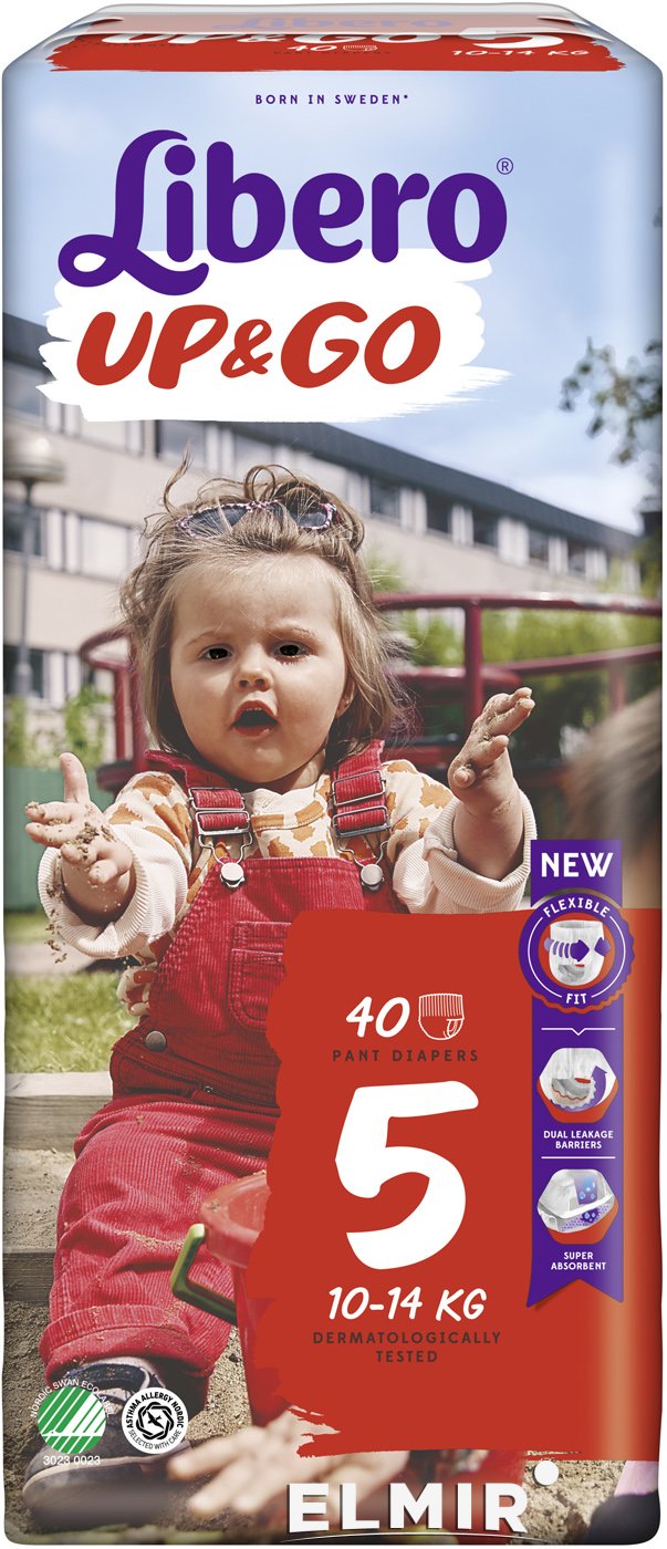 Либеро FOR KIDS Libero UP&GO panties #5 10-14kg 40pcs #8226