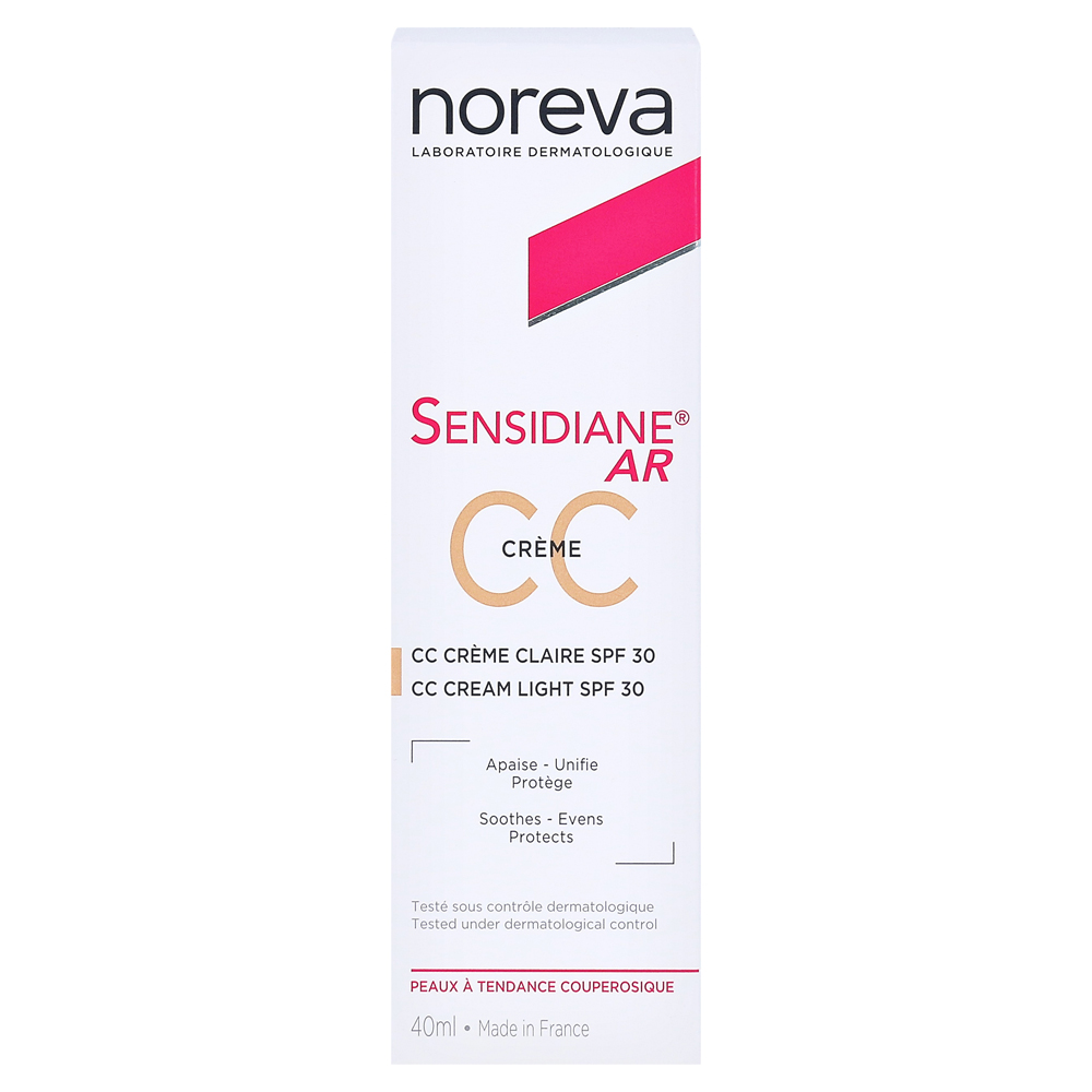 Норева ԽՆԱՄՔԻ ՄԻՋՈՑՆԵՐ Noreva Sensidiane AR CC նրբաքսուք SPF30 40մլ #3308