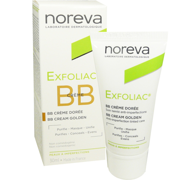 Норева CARE PRODUCTS Noreva Exfoliac BB cream golden 30ml 9770