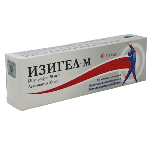 Изигел MEDICINES Izigel-M gel 50mg/g+30mg/g; 40g