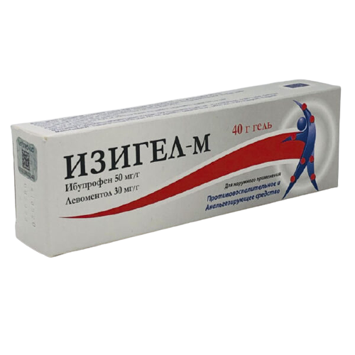 Изигел MEDICINES Izigel-M gel 50mg/g+30mg/g; 40g