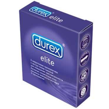 Дюрекс MEDICAL SUPPLIES Condoms Durex Elite x 3