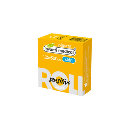 Лейкопластырь MEDICAL SUPPLIES Adhesive plaster 1.25cmx500cm Sensitive non-woven Avanti