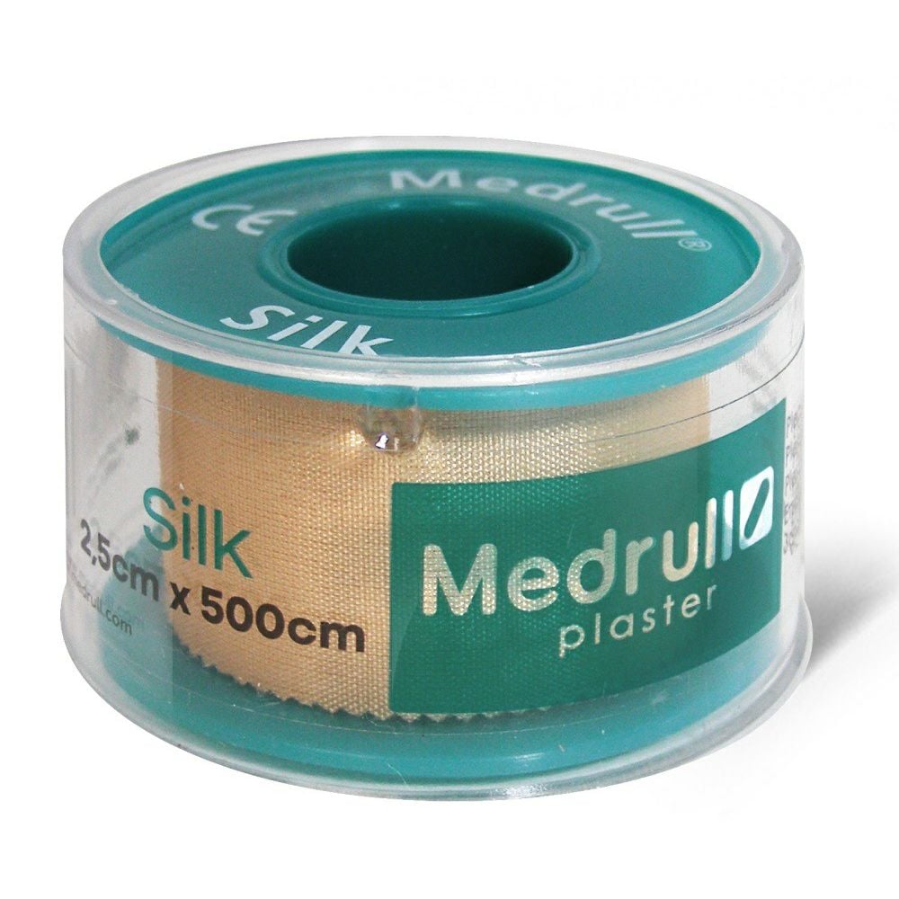 Лейкопластырь MEDICAL SUPPLIES Adhesive plaster 2.5cm x 5m silk