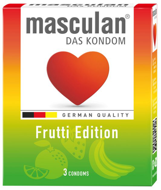 Маскулан MEDICAL SUPPLIES Masculan Condom Frutti Edition N1