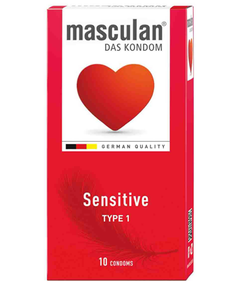 Маскулан MEDICAL SUPPLIES Masculan Condom 1 Sensitive N10