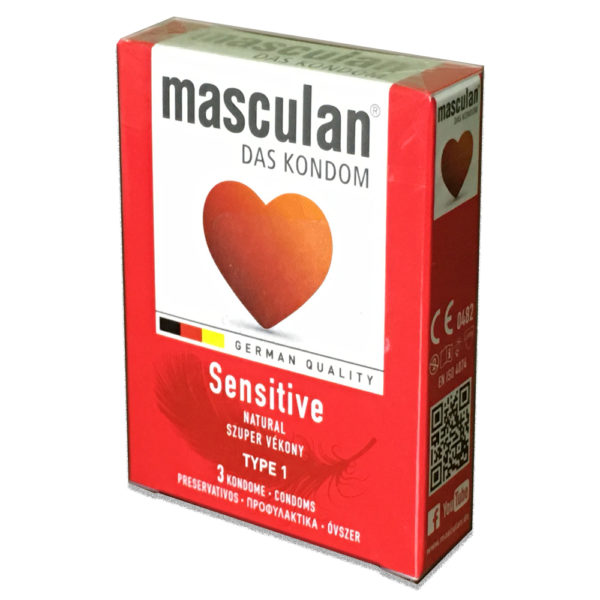 Маскулан MEDICAL SUPPLIES Masculan Condom 1 Sensitive N3