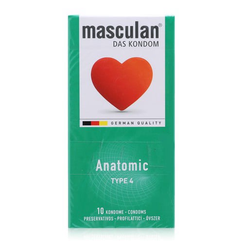 Маскулан MEDICAL SUPPLIES Masculan Condom 4 Anatomic N10