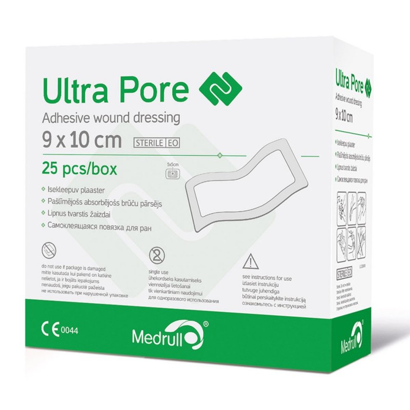 Повязка МЕДИЦИНСКИЕ ПРИНАДЛЕЖНОСТИ Повязка стер.самокл. ULTRA PORE 9см*10см x1