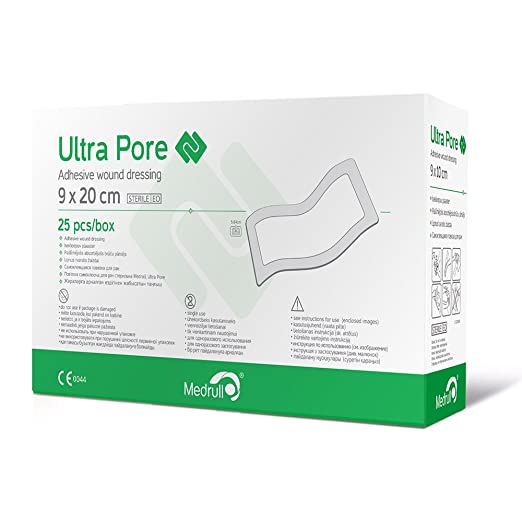 Повязка МЕДИЦИНСКИЕ ПРИНАДЛЕЖНОСТИ Повязка стер.самокл. ULTRA PORE 9см*20см x1