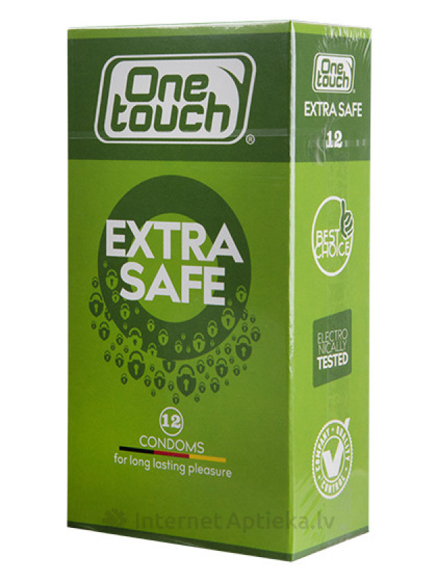 Презерватив MEDICAL SUPPLIES Condom One Touch Extra Safe x 12