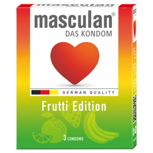 Маскулан ԲԺՇԿԱԿԱՆ ՊԱՐԱԳԱՆԵՐ Պահպանակ Մասկուլան Frutti Edition N3