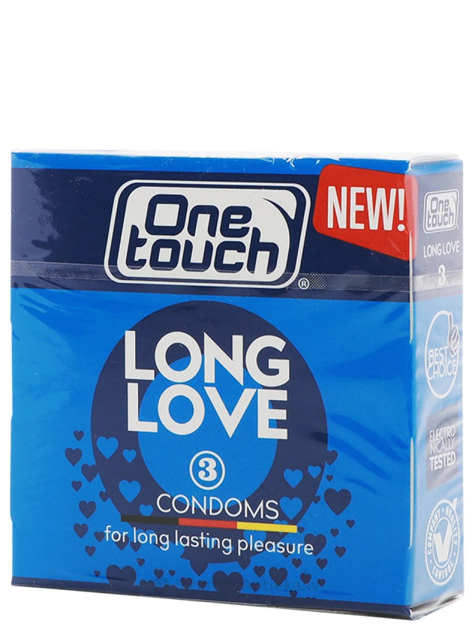 Презерватив MEDICAL SUPPLIES Condom One Touch Long Love x 3