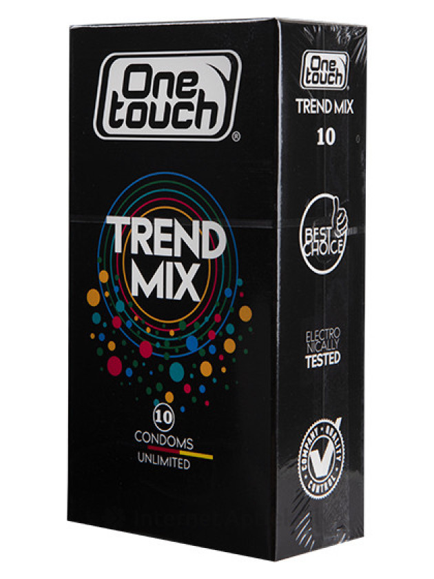 Презерватив ԲԺՇԿԱԿԱՆ ՊԱՐԱԳԱՆԵՐ Պահպանակ One Touch Trend Mix N12