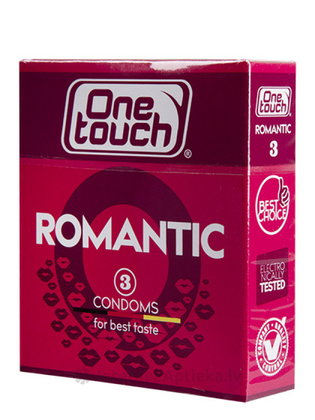 Презерватив MEDICAL SUPPLIES Condom One Touch romantic N3*