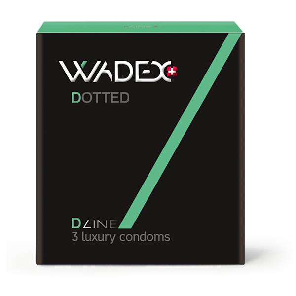 Презерватив MEDICAL SUPPLIES Condom Wadex Dotted x 3