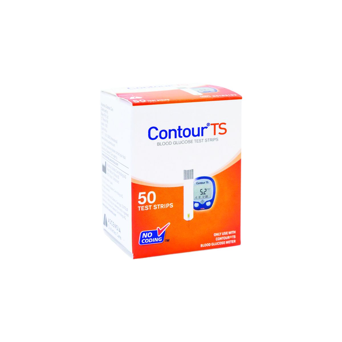 Стрипы МЕДИЦИНСКИЕ ПРИНАДЛЕЖНОСТИ Стрипы для глюкометра Contour ТС N50