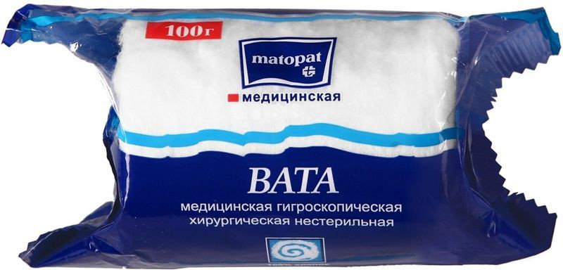 Белла СРЕДСТВА ПО УХОДУ Вата Белла Матопат рулон 100 г