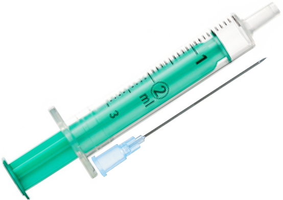 Шприц MEDICAL SUPPLIES Syringe 2ml with needle 23G x 25mm