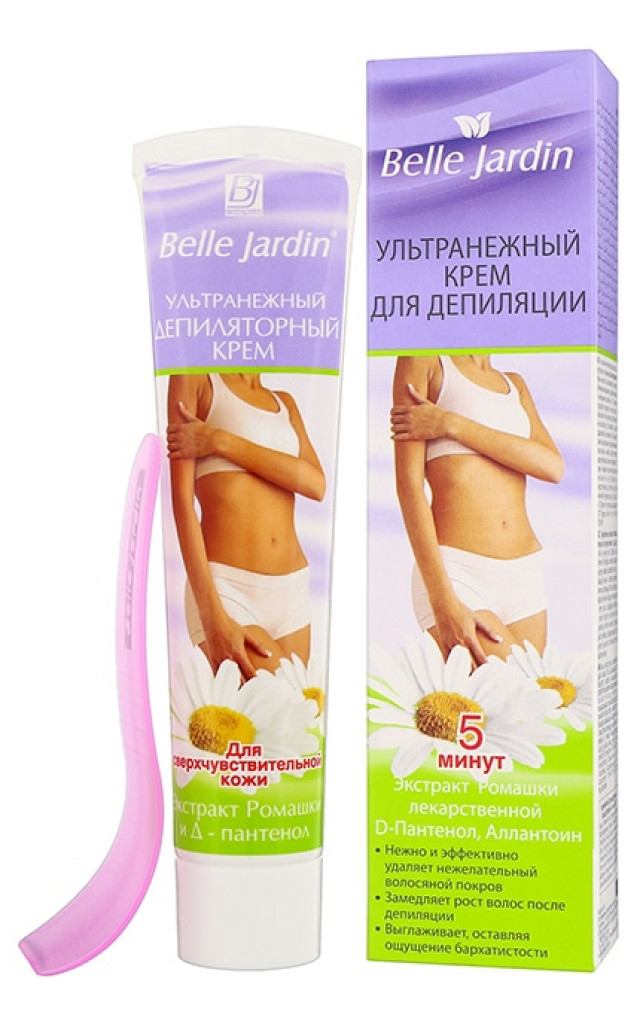 Белл CARE PRODUCTS Bell Jardin depilatory cream with chamomile extract 75ml