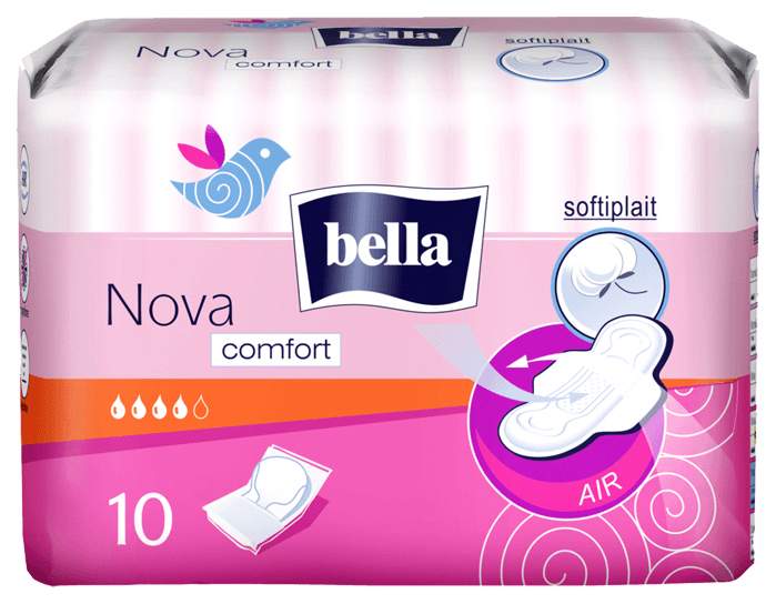 Белла CARE PRODUCTS Bella Nova comfort sanitary pads N10