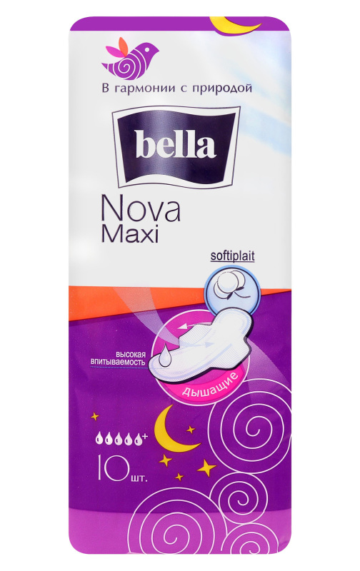 Белла CARE PRODUCTS Bella Nova maxi sanitary pads N10