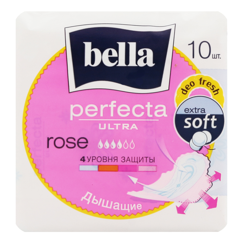 Белла CARE PRODUCTS Bella Perfecta ultra Rose sanitary pads N10