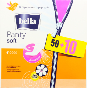 Белла CARE PRODUCTS Bella Panty soft deo fresh liners N50+10