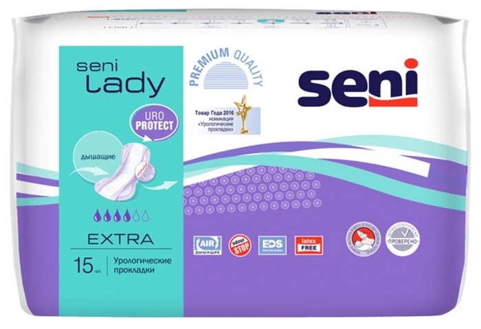 Белла CARE PRODUCTS Seni Lady extra urological pads N15