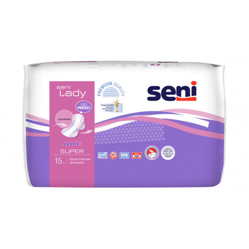 Белла CARE PRODUCTS Seni Lady super urological pads N15