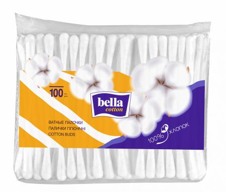 Белла CARE PRODUCTS Bella cotton buds in soft pack N100