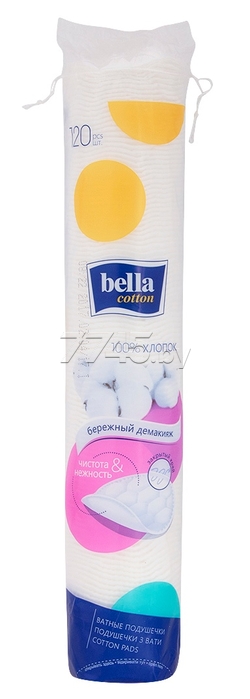 Белла CARE PRODUCTS Bella cotton pads N120