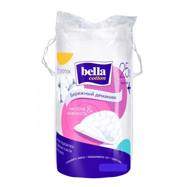 Белла CARE PRODUCTS Bella cotton pads N25