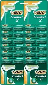 Биг СРЕДСТВА ПО УХОДУ BIC Comfort 2 Бритва одноразовая N24