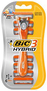 Биг СРЕДСТВА ПО УХОДУ BIC Easy 1 бритвенный станок / 6 кассет (Алоэ/Вит. Е)