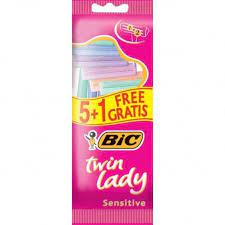 Биг СРЕДСТВА ПО УХОДУ BIC Lady Sensitive Бритва одноразовая N6