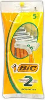 Биг СРЕДСТВА ПО УХОДУ BIC Sensitive Бритва одноразовая N5