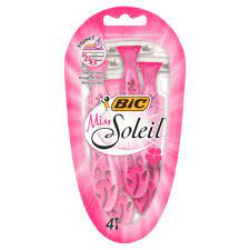Биг СРЕДСТВА ПО УХОДУ BIC Soleil lady3 Бритва одноразовая Витамин Е N4