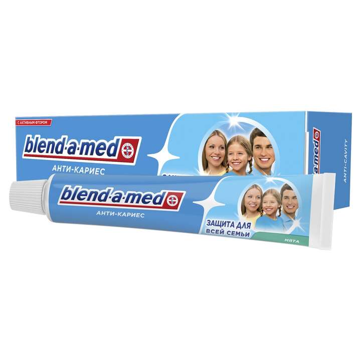 Блендамед CARE PRODUCTS Blendamed toothpaste protection for the whole family 100ml