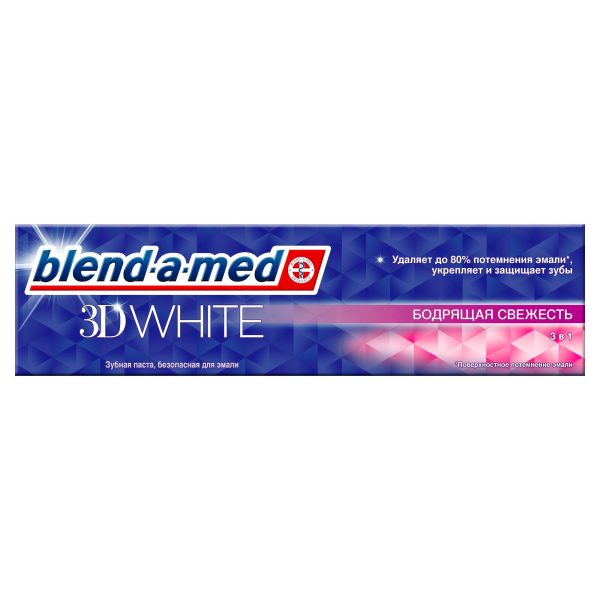Блендамед CARE PRODUCTS Блендамед зубная паста бодрящая свежесть100мл