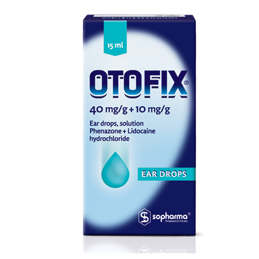 Отофикс MEDICINES Otofix ear drops 15ml