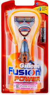 Жиллетт CARE PRODUCTS Gillette razor fusion power +1