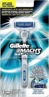 Жиллетт CARE PRODUCTS Gillette razor mach3 turbo +1 cart