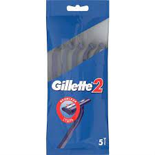 Жиллетт CARE PRODUCTS Gillette disposable razor 2, 5pcs