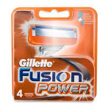 Жиллетт CARE PRODUCTS Spare gilet tips fusion Power 4 pcs