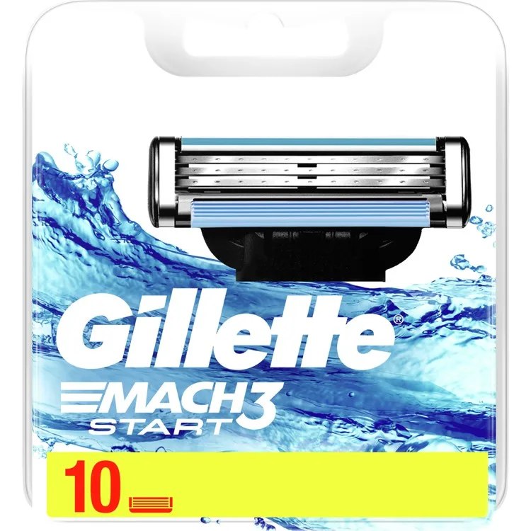 Жиллетт CARE PRODUCTS Spare gilet tips mach 3 10pcs