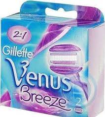 Жиллетт СРЕДСТВА ПО УХОДУ Жиллетт запаски venus breeze, 2шт