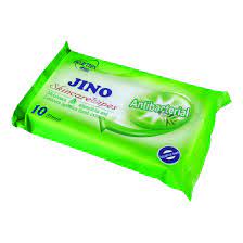 Зенксин CARE PRODUCTS Zenksin jino wet wipes (green) 10pcs.