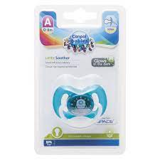 Канпол FOR KIDS Canpol Round latex pacifier. 0-6 months Space 4132